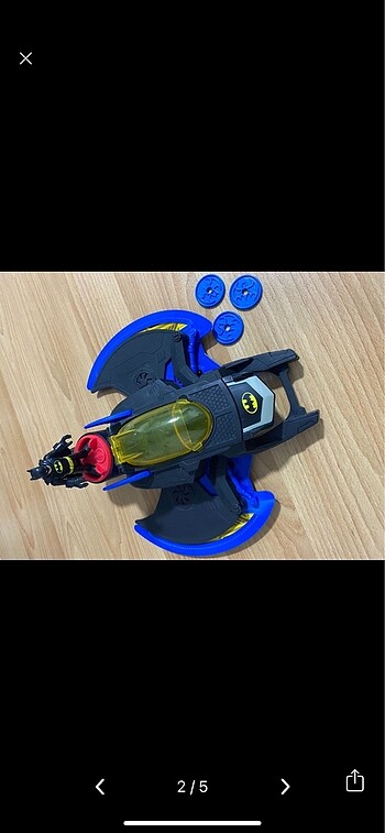  Beden Renk Batman uçağı