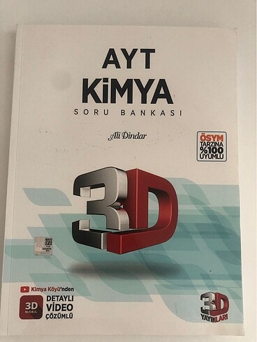 3D YAYINLARI AYT KİMYA