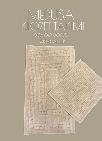 Pamuk banyo takımı
