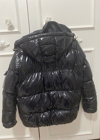 Koyu lacıvert Erkek Çocuk Street Wear Mont - Görsel 2