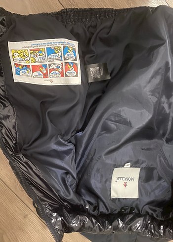 Koyu lacıvert Erkek Çocuk Street Wear Mont - Görsel 3