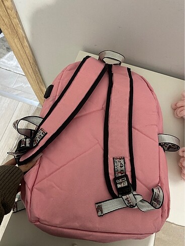 Diğer pembe çanta lolita soft okul çantası