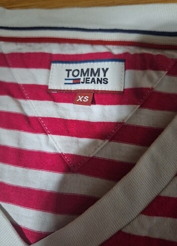 xs Beden çeşitli Renk Tommy Jean tshirt