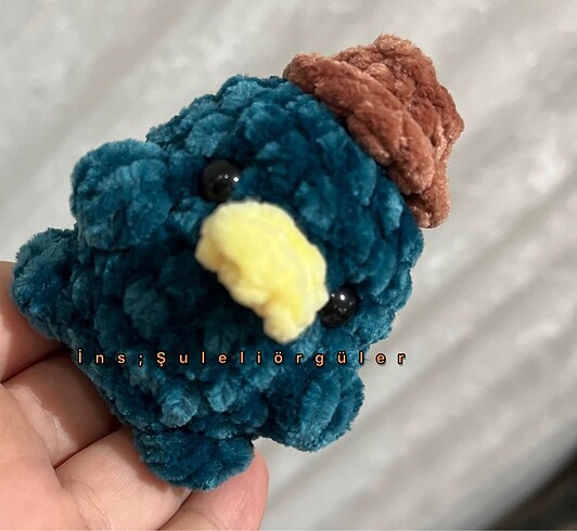 Amigurumi ornitorenk Perry