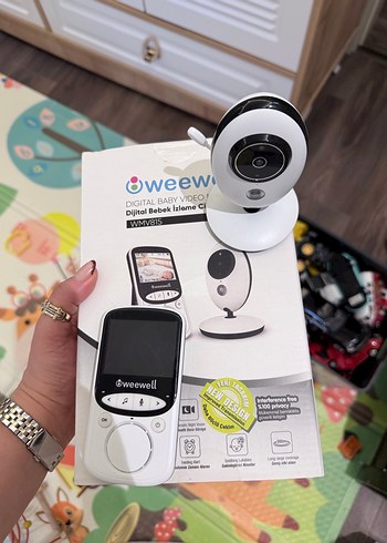 Weewel Dijital Bebek İzleme Kamerası Beyaz - Görsel 3