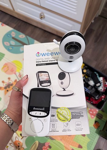 Weewel Dijital Bebek İzleme Kamerası Beyaz - Görsel 2