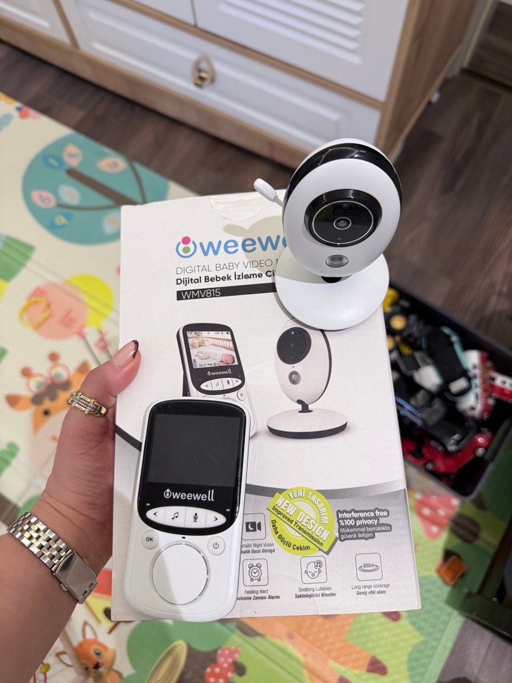 Weewel Dijital Bebek İzleme Kamerası Beyaz - Görsel 2