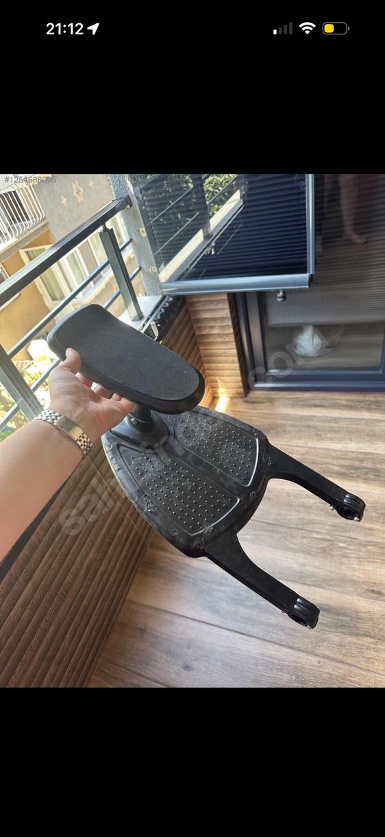 Siyah Bebek Bisiklet Koltuğu - Görsel 2