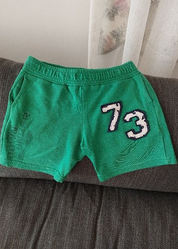 Benetton Sarı Renkli Erkek Çocuk Rahat Kesim Şort