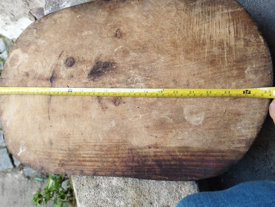 Ahşap Büyük Ekmek Hamuru Tahtası - Görsel 3