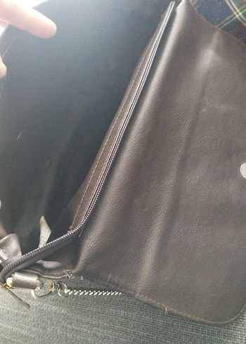 Kahverengi Süet Kadın Çanta - Görsel 4