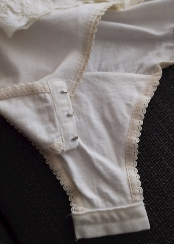 Beyaz Dantel badi - Görsel 6