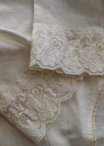 Beyaz Dantel badi - Görsel 2