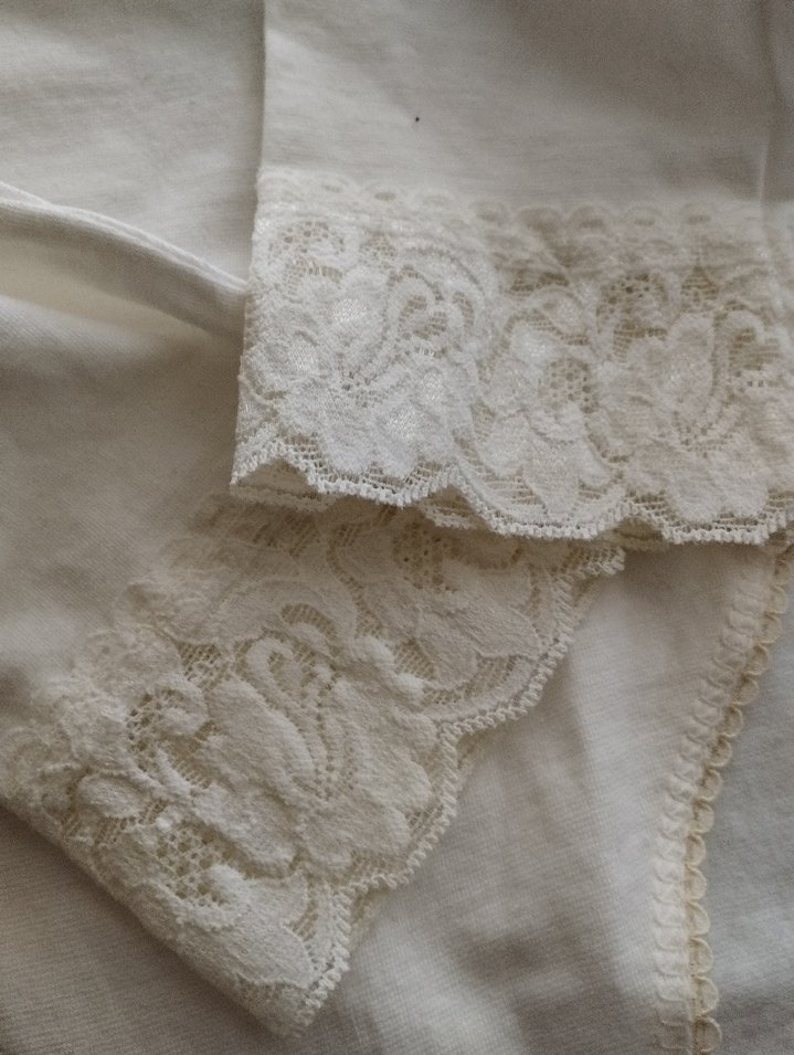Beyaz Dantel badi - Görsel 2