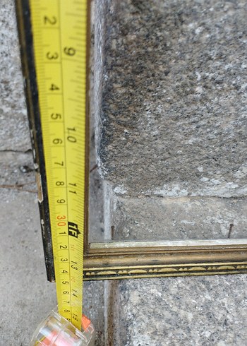 Parlak Altın Renkli antika Çerçeve - Görsel 6