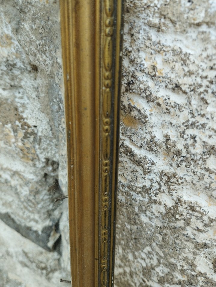 Parlak Altın Renkli antika Çerçeve - Görsel 3