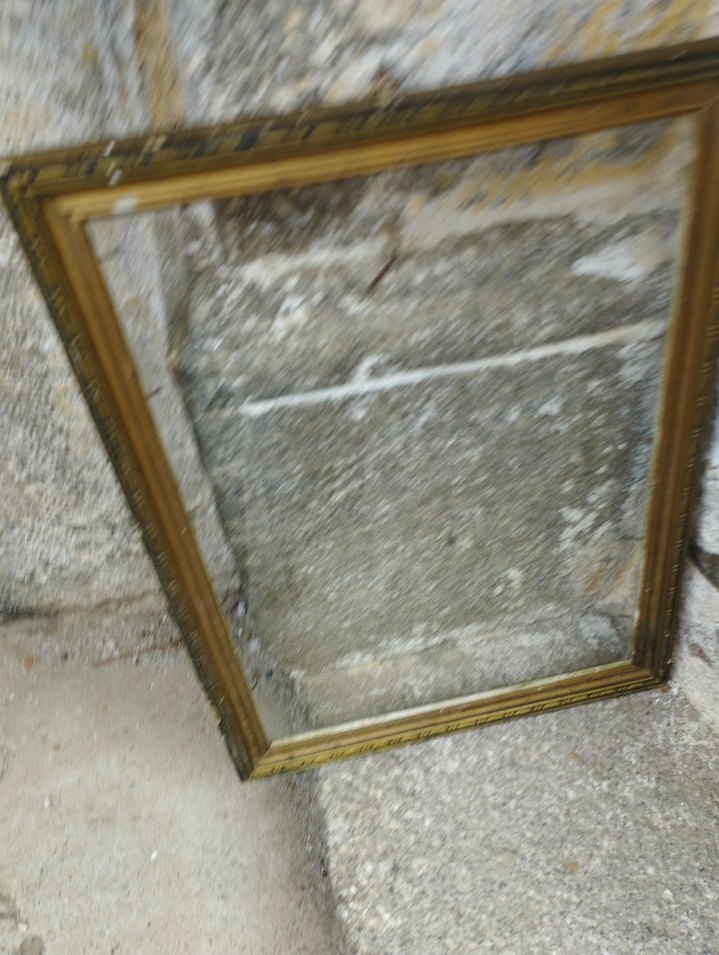 Parlak Altın Renkli antika Çerçeve - Görsel 2