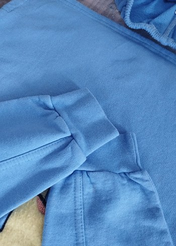 Mavi erkek Çocuk Triko Eşofman Takımı - Görsel 5