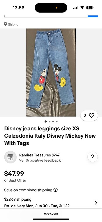 Calzedonia Calzedonia mickey jean