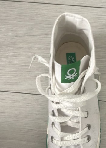 Benetton Beyaz Kadın Spor Ayakkabı - Görsel 2