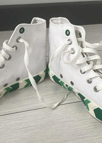 Benetton Beyaz Kadın Spor Ayakkabı - Görsel 3