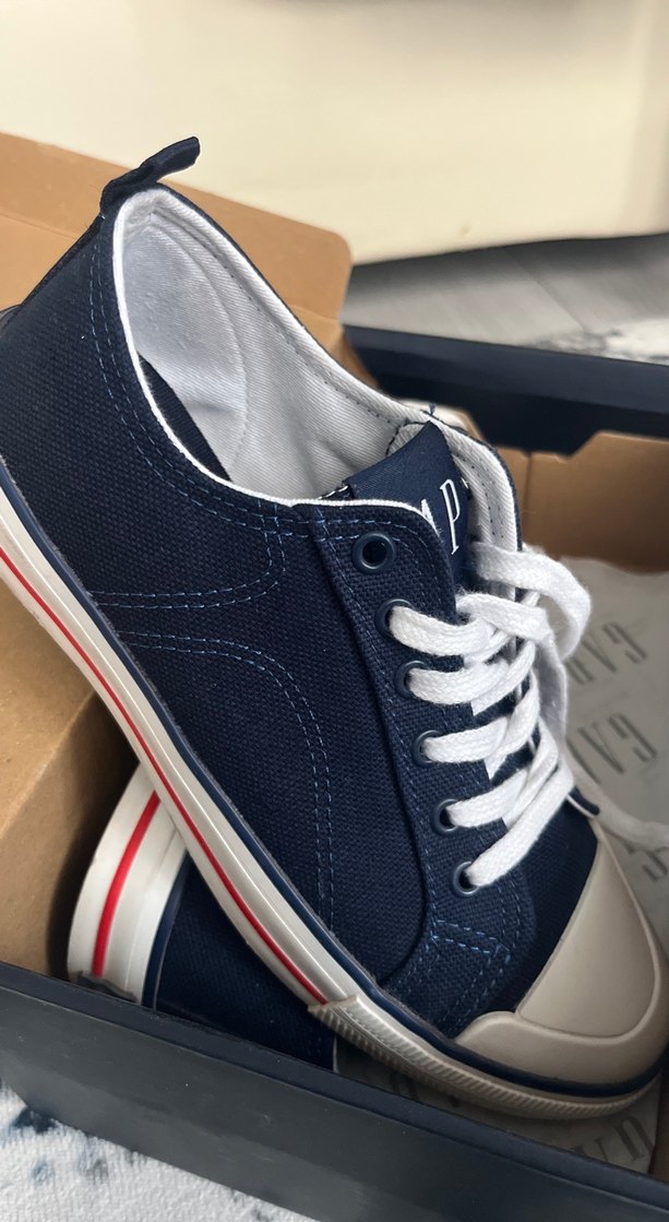 Erkek Çocuk Lacivert Fermuarlı Spor Ayakkabı - Görsel 2