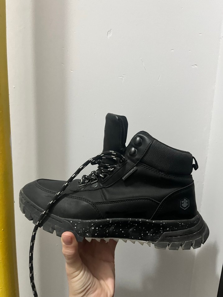 Siyah Erkek Bağcıklı Spor Bot - Görsel 4