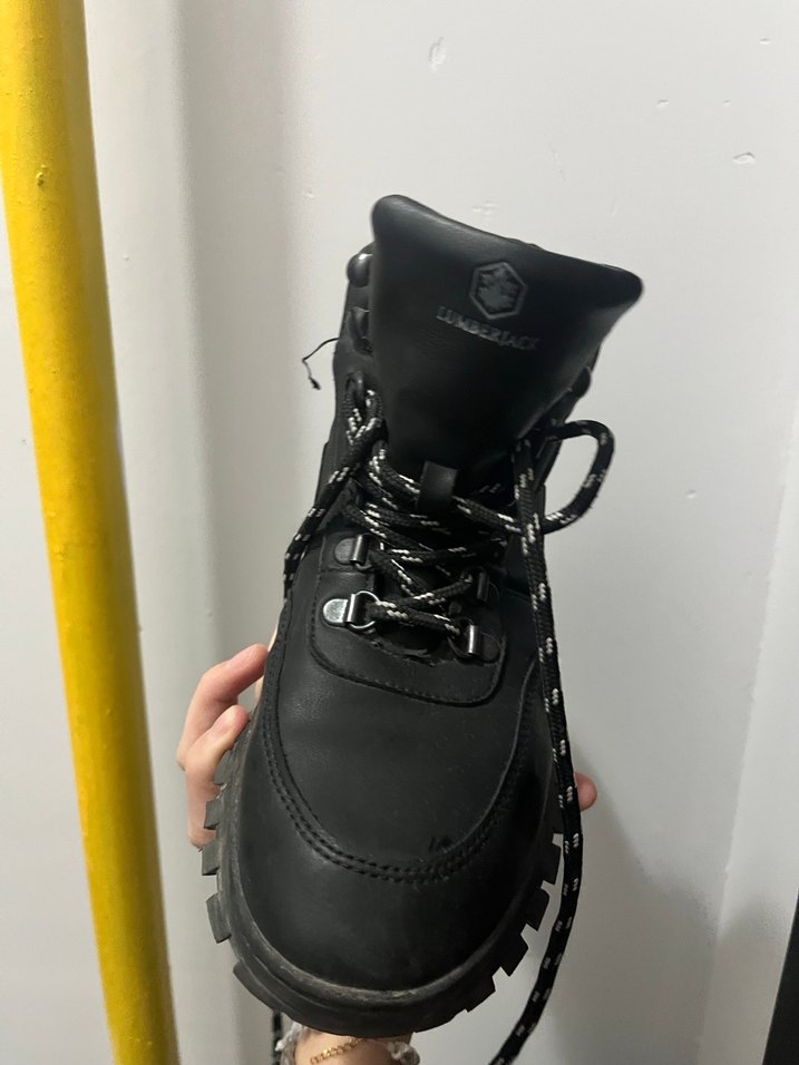 Siyah Erkek Bağcıklı Spor Bot - Görsel 5