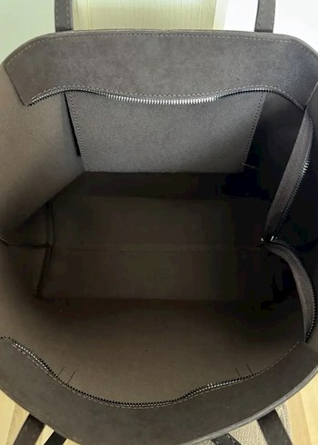 Kahverengi Süet Kadın Çanta - Görsel 2