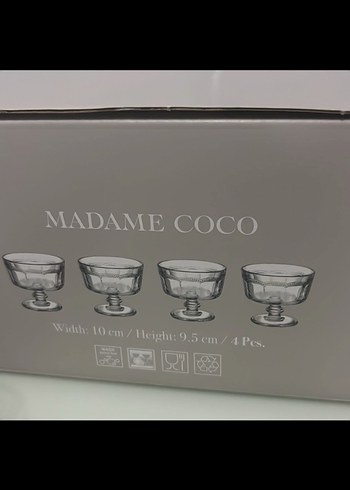 Madame Coco 4'lü Dondurma Kasesi Seti 235 ml - Görsel 2