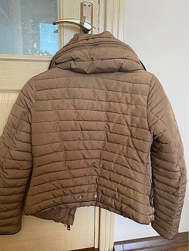 xs Beden camel Renk ZARA KADIN MONT