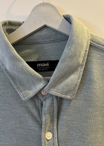 Yeşil Erkek Gömlek Düğmeli Uzun Kollu - Görsel 3