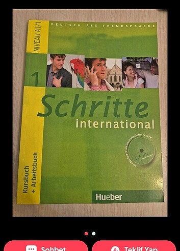  Beden SCHRITTE International A1.1 ve A1.2 Almanca Kurs Kitabı