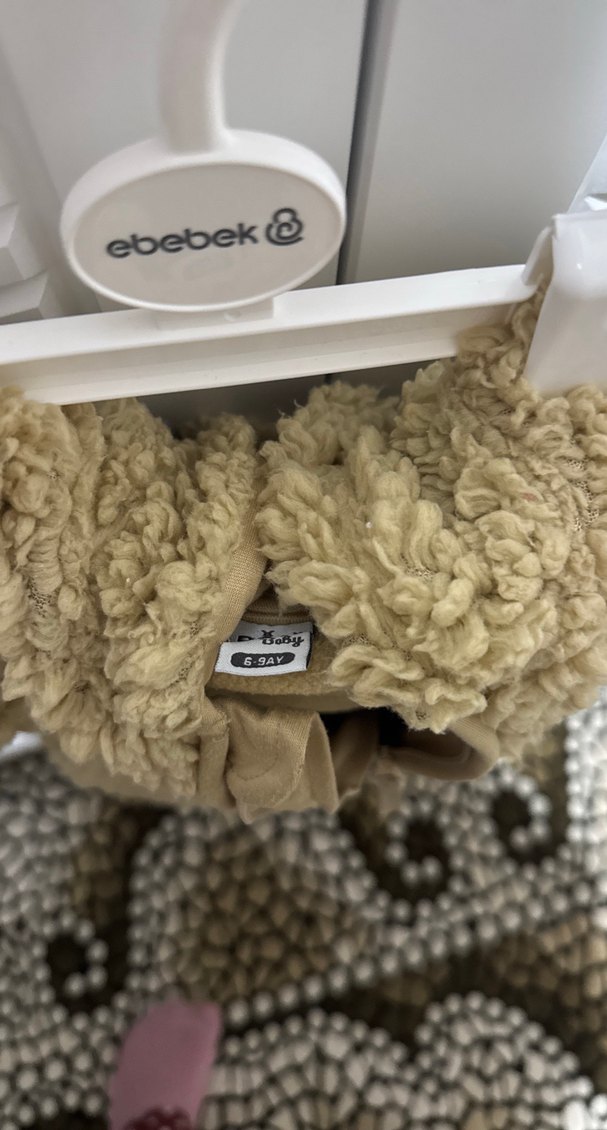 Kahverengi Kürklü Bebek Tulumu - Görsel 3