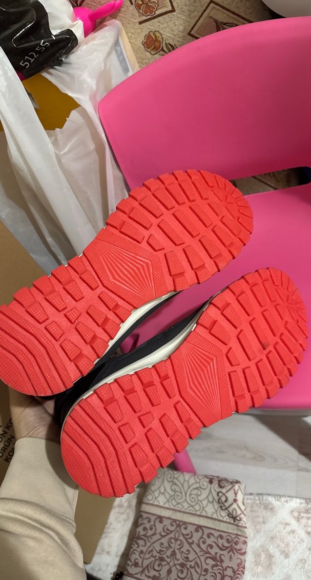 Gri Bağcıklı Erkek Outdoor Spor Ayakkabı - Görsel 4