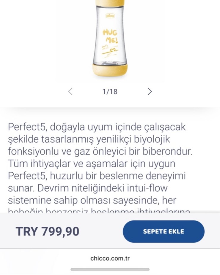 Chicco Sarı Bebek Biberonu 300 - Görsel 4