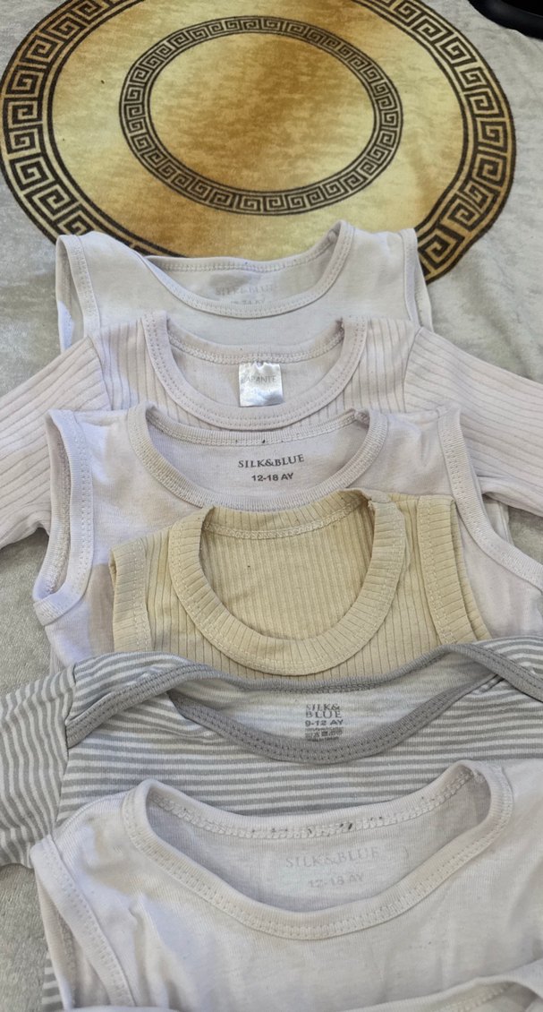 Bebek Erkek Uzun Kollu Pamuklu Body - Görsel 4