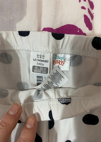 Pembe Dantelli Kız Bebek Kısa Kollu Takım - Görsel 3