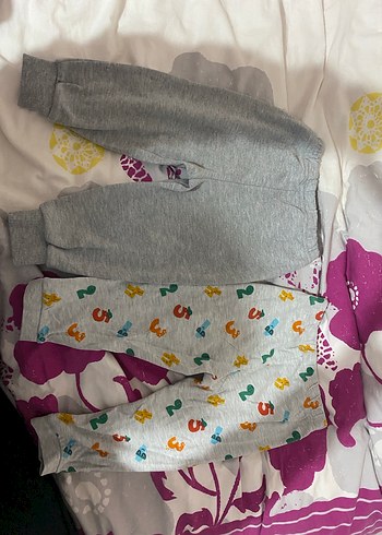 Nakışlı Gri Kız Çocuk Pijama Takımı - Görsel 4