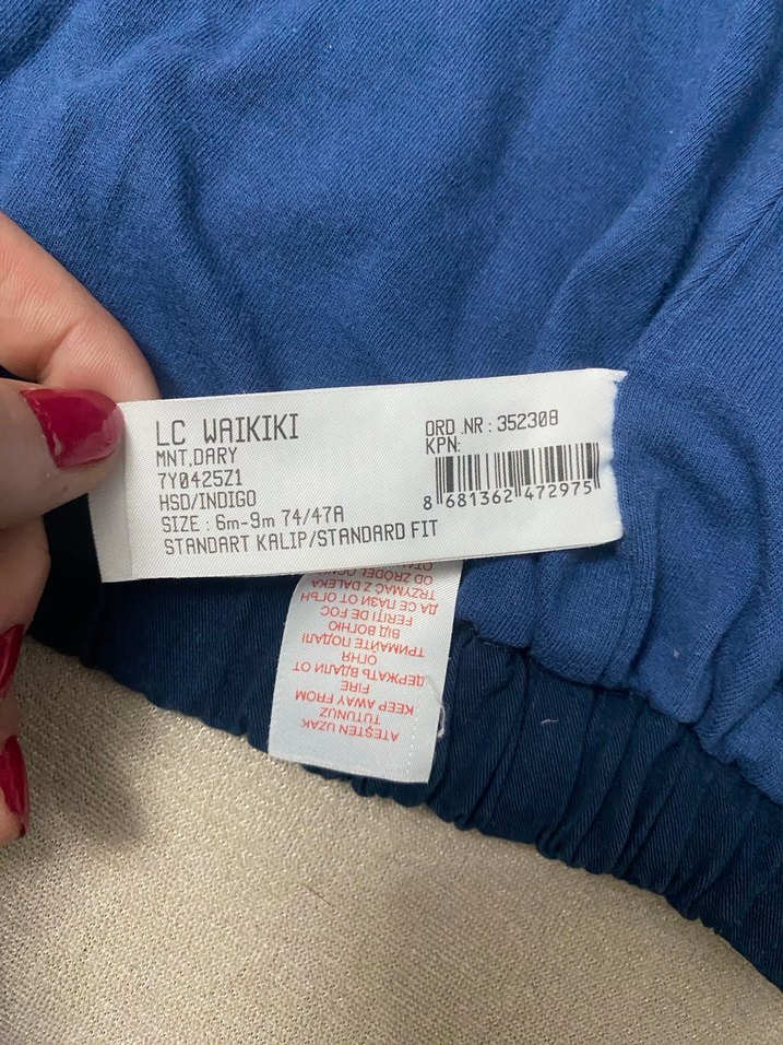 Erkek Çocuk Lacivert Fermuarlı Ceket - Görsel 5