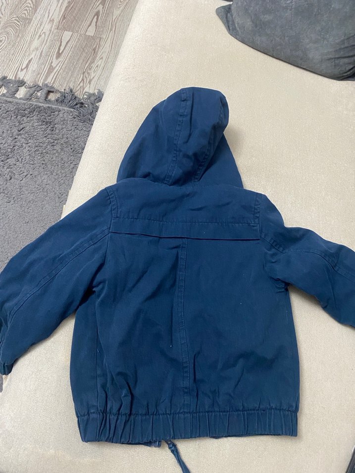 Erkek Çocuk Lacivert Fermuarlı Ceket - Görsel 3