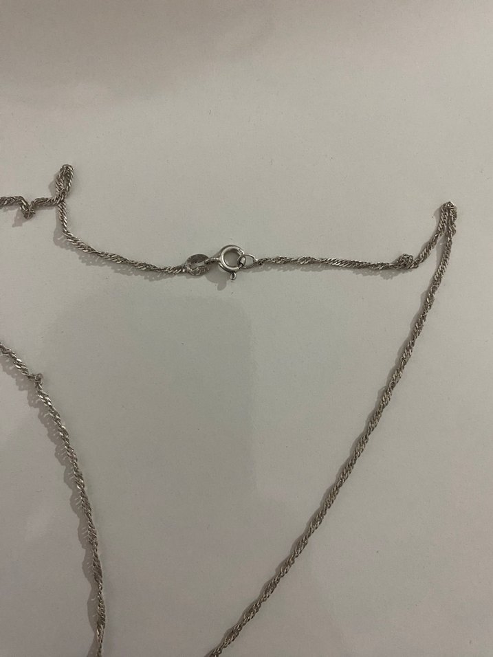 925 ayar gümüş yusufçuk  kolye - Görsel 2