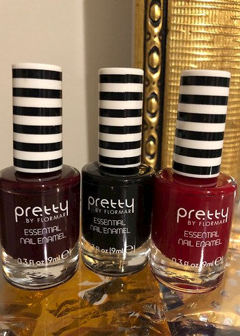 Bordo Oje Preety by Flormar - Görsel 2