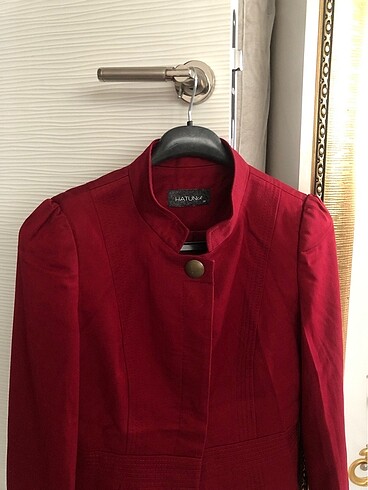 38 Beden bordo Renk Blazer