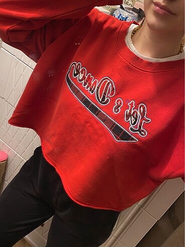 Crop sweatshirt