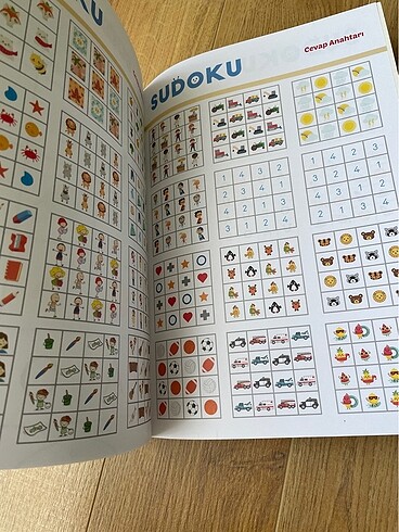Beden Renk Sudoku kitabı