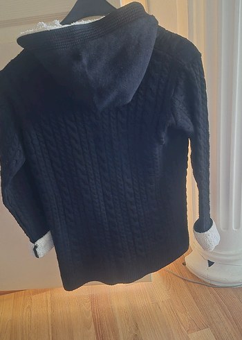 siyah bayan hırka - Görsel 4