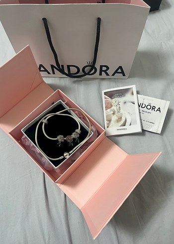 Beden orjinal pandora kolye charmlı