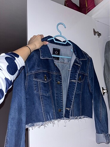 Crop kot ceket vintage