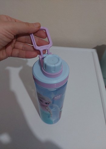 Renkli Frozen Temalı Çocuk Matara - Görsel 3